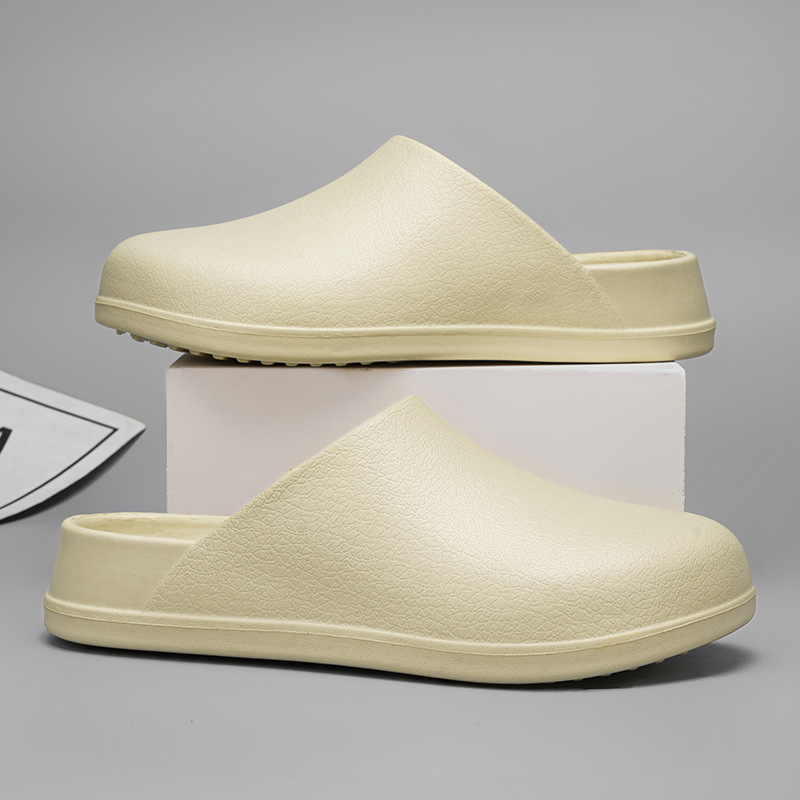 Muške zatvorene papuče od EVA materijala, EVA gornji dio i đon, ploski casual stil, korejski stil, slip-on
