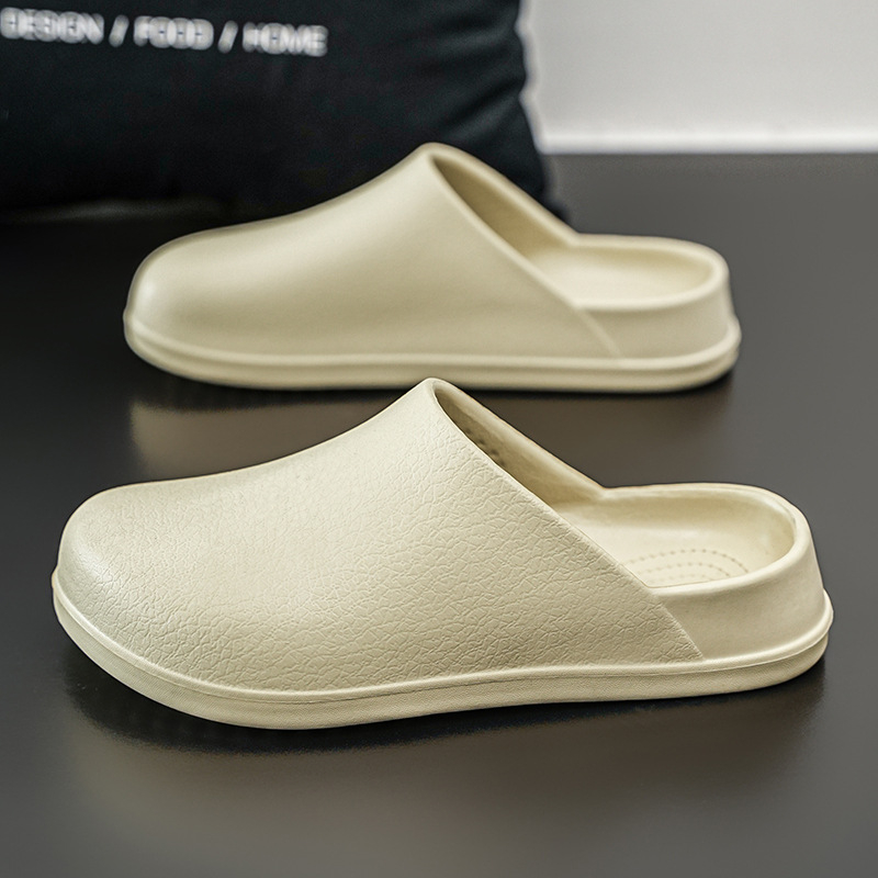 Muške zatvorene papuče od EVA materijala, EVA gornji dio i đon, ploski casual stil, korejski stil, slip-on