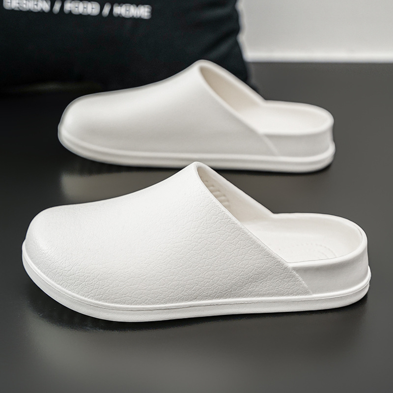 Muške zatvorene papuče od EVA materijala, EVA gornji dio i đon, ploski casual stil, korejski stil, slip-on