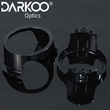 Optički držač za automobilske leće, DARKOO Optics model dk-82-ref-chedeng, PC kućište, propusnost 90%, snop kut 146×85°