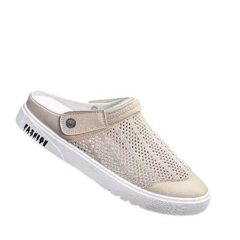 Muške slip-on sandale u korejskom stilu, mrežasti gornji dio, PVC potplat injekcijski