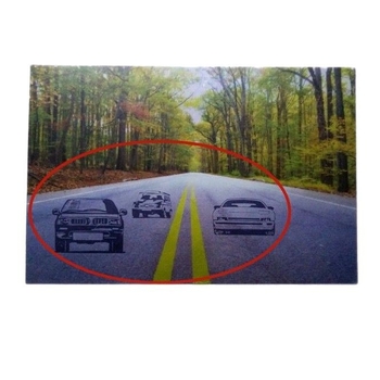 Polarizirana kartica za testiranje naočala, vertikalna orijentacija, ljeto 2021 izdanje, za trgovine naočalama