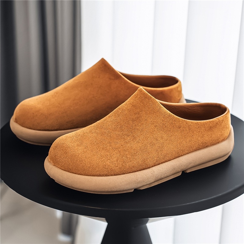Muške slip-on cipele od velura s PVC potplatom, injekcijski oblikovane, jesen 2025