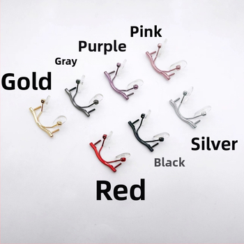 Bezokvirni dodaci za naočale – čist titanij, srednji nosilac, univerzalna vijčana konstrukcija s jednom otvorom, IP premaz, White Collar Nobility