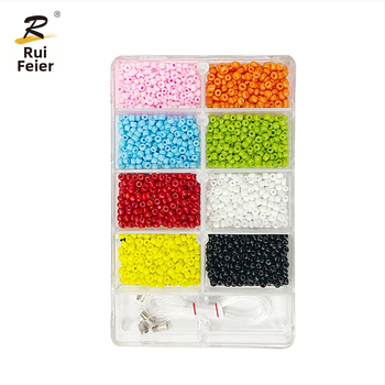 Dječji set za nanizavanje perlica – plastične perle, OA038 model, običan stil