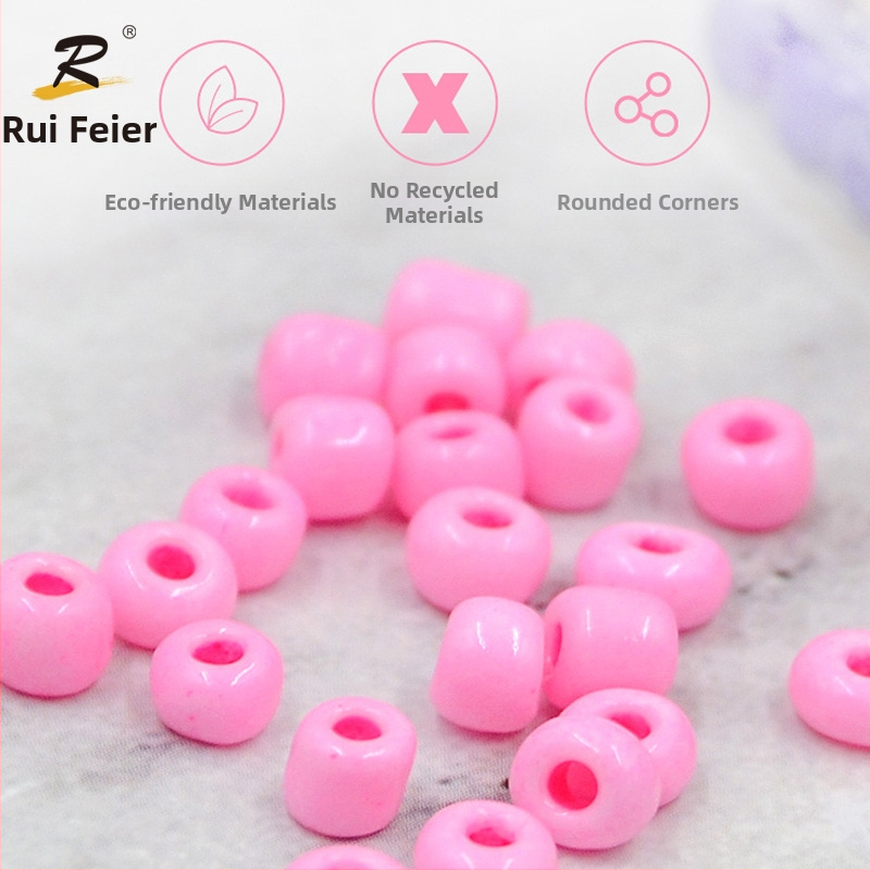 Dječji set za nanizavanje perlica – plastične perle, OA038 model, običan stil