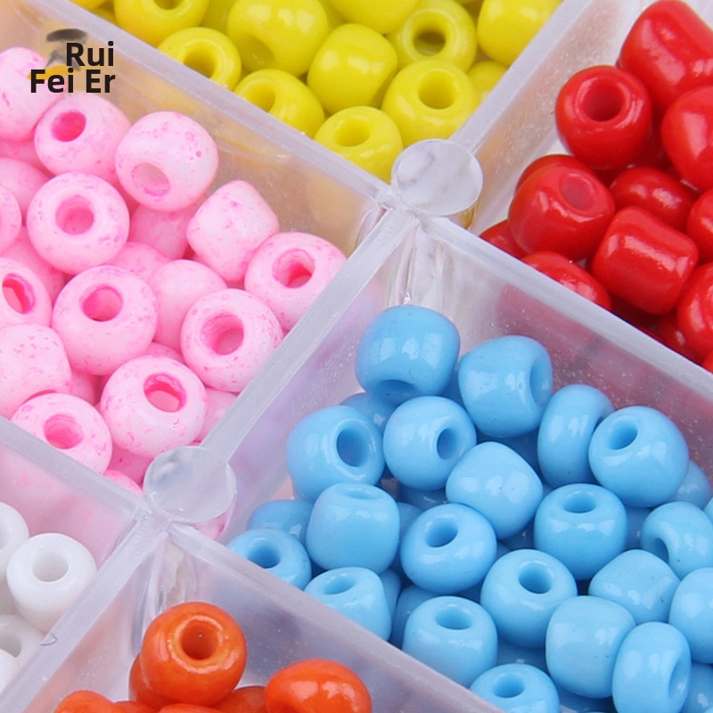 Dječji set za nanizavanje perlica – plastične perle, OA038 model, običan stil