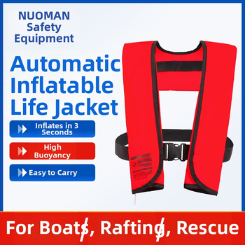 Automatska napuhujuća spasilačka veste – prenosiva za brod, plivanje i ribolov; prilagodba uz konzultaciju; bez uvoza