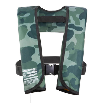 Automatska napuhujuća spasilačka veste – prenosiva za brod, plivanje i ribolov; prilagodba uz konzultaciju; bez uvoza