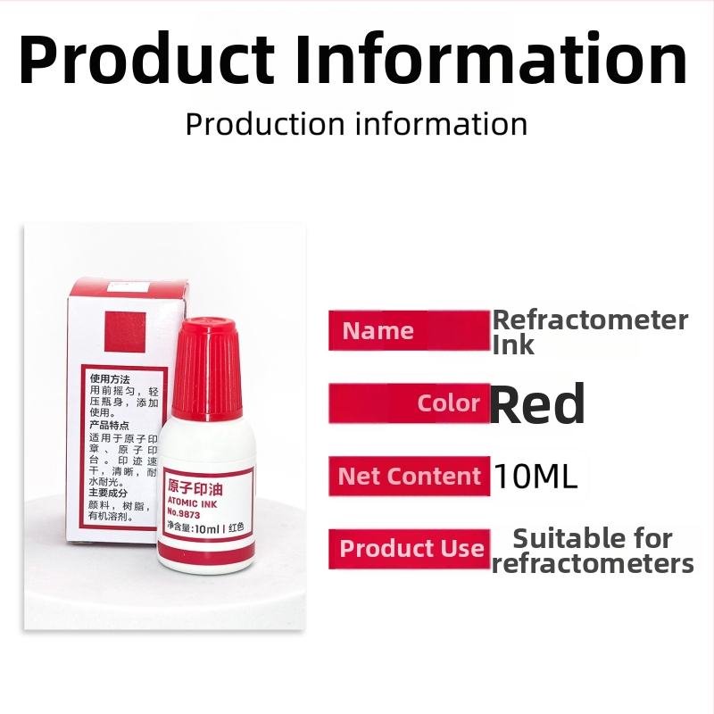 Lensometer za naočale – Umetnički alat s brzo sušećim masnim tintom, podložak za otiske; Materijal: Drugo; Uvoz: Ne; Proljeće 2026