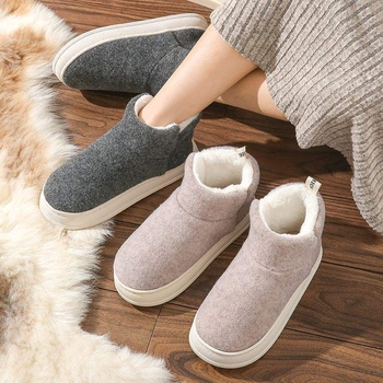 Muške kućne papuče s petom, unutarnja fleece podstava, protuklizna PVC potplata, gornji dio od nubuka