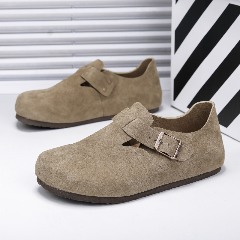 Zimske papuče u Birkenstock stilu sa zatvorenim stražnjim dijelom, gornji dio od umjetne kože i EVA potplat, izlazak jeseni 2025
