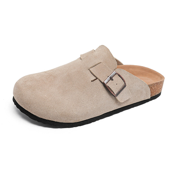 Muške Mori retro slip-on sandale za plažu – gornji dio od mikrovlaknaste kože, EVA potplat, ljeto 2025