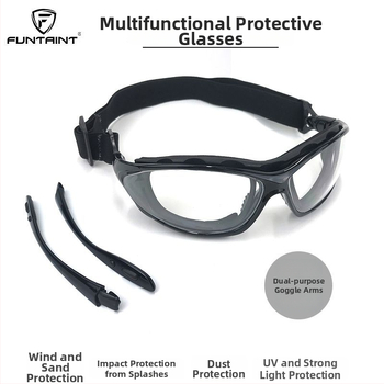 Ochranné okuliare SNS2655/SNS2656, rám PC, nastaviteľné, proti nárazu, UV ochrana