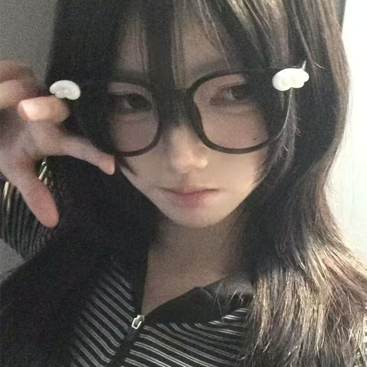 Okvir za naočale s dvodimenzionalnim dizajnom krila, Y2K podkulturni stil, svakodnevni univerzalni okvir, izdanje Zima 2025