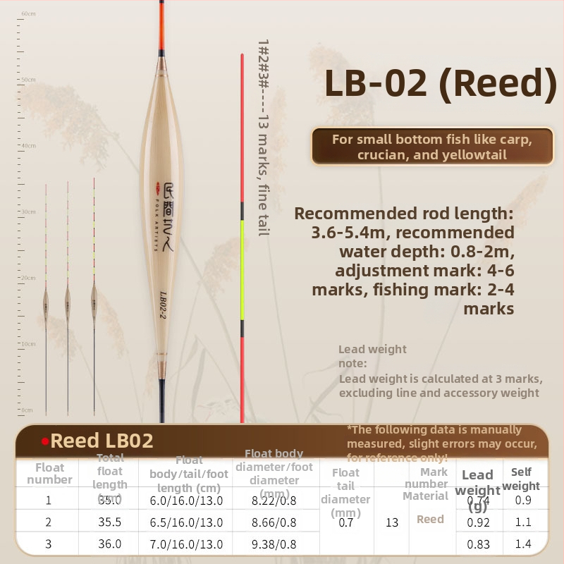 Vertikális sodrású horgászúszó — Folk artists, nád anyag, úszó