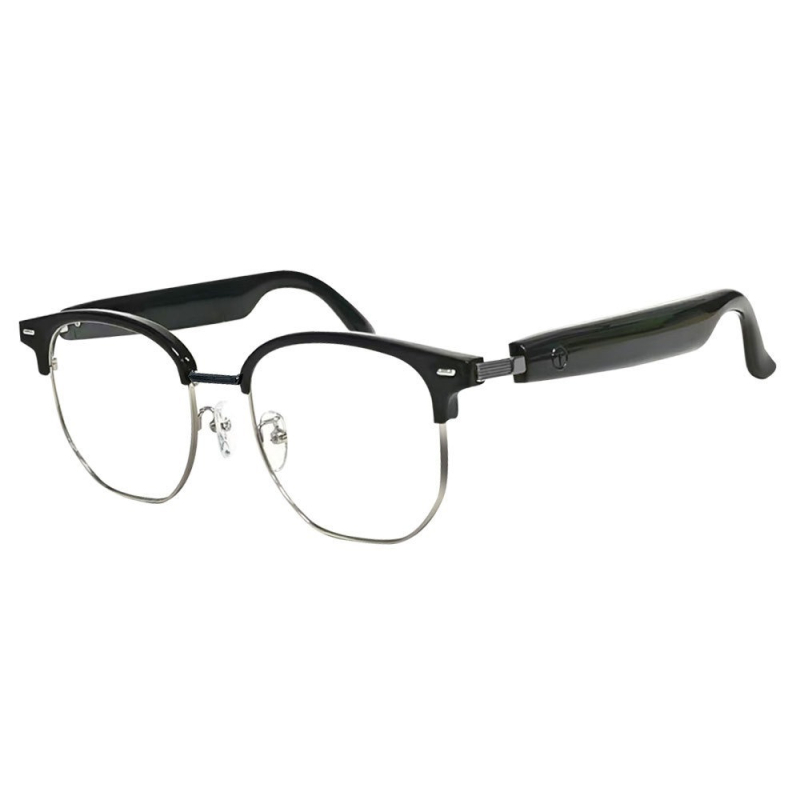 Смарт аудио очила, унисекс – пластмасова рамка, без рецепта, модел Y06-24, подходящи за бягане и колоездене