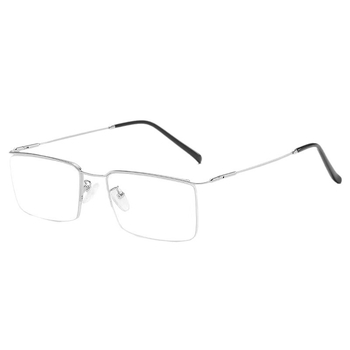 KN naočale za čitanje – zaštita od plave svjetlosti, akrilne leće, ultralagani metalni okvir, polu-okvir, podrška za vid na bliže