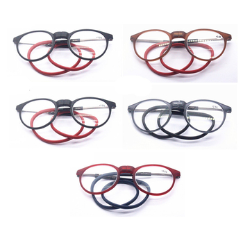 Naočale za čitanje s TR90 okvirom, leće od smole, asferične i otporne na udarce, model L0107, stil Oval Box