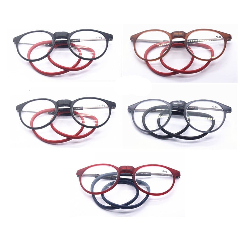 Naočale za čitanje s TR90 okvirom, leće od smole, asferične i otporne na udarce, model L0107, stil Oval Box