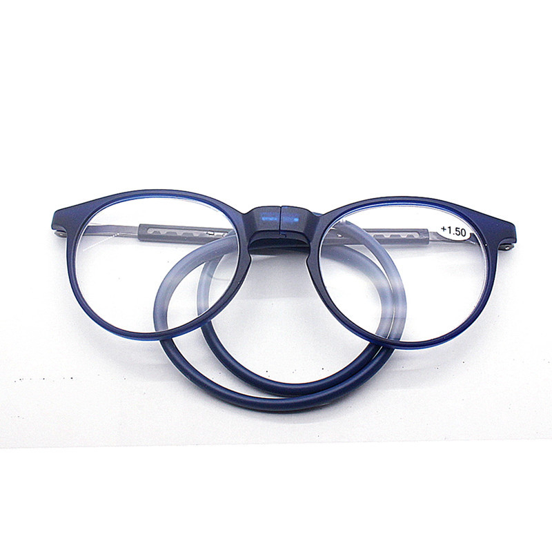 Naočale za čitanje s TR90 okvirom, leće od smole, asferične i otporne na udarce, model L0107, stil Oval Box