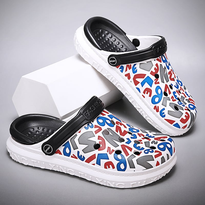 New Dixin Muške papuče za odrasle – EVA gornji dio, PVC potplat, injekcijsko oblikovanje, slip-on, za unutarnju i vanjsku upotrebu