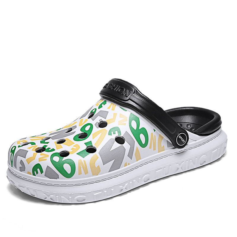 New Dixin Muške papuče za odrasle – EVA gornji dio, PVC potplat, injekcijsko oblikovanje, slip-on, za unutarnju i vanjsku upotrebu
