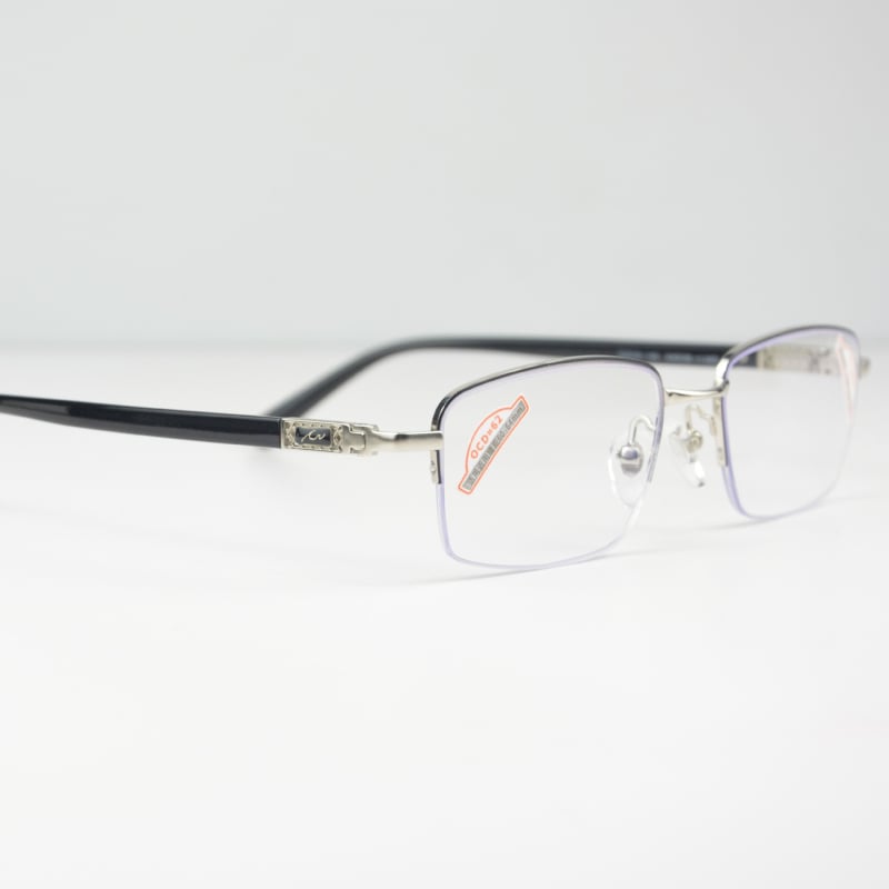 Sunset red naočale za čitanje s metalnim polu-okvirom, bifokalne leće, anti-plava svjetlost, za daljinsko i bliže čitanje
