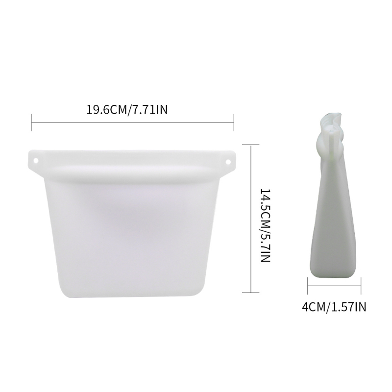 Silikonska torba za kućne ljubimce, kapacitet 700 ml, mekani materijal, brend Chuangjie