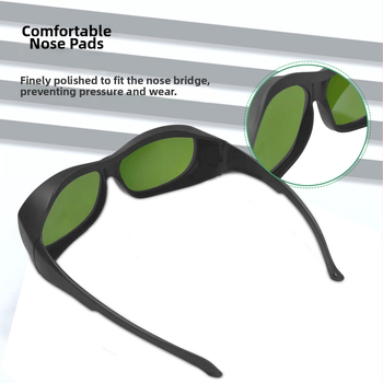 Zaštitne naočale TC-YJ-2903, okvir PC, laserska zaštita, leća 1,5 mm, standard GB30863/EN207