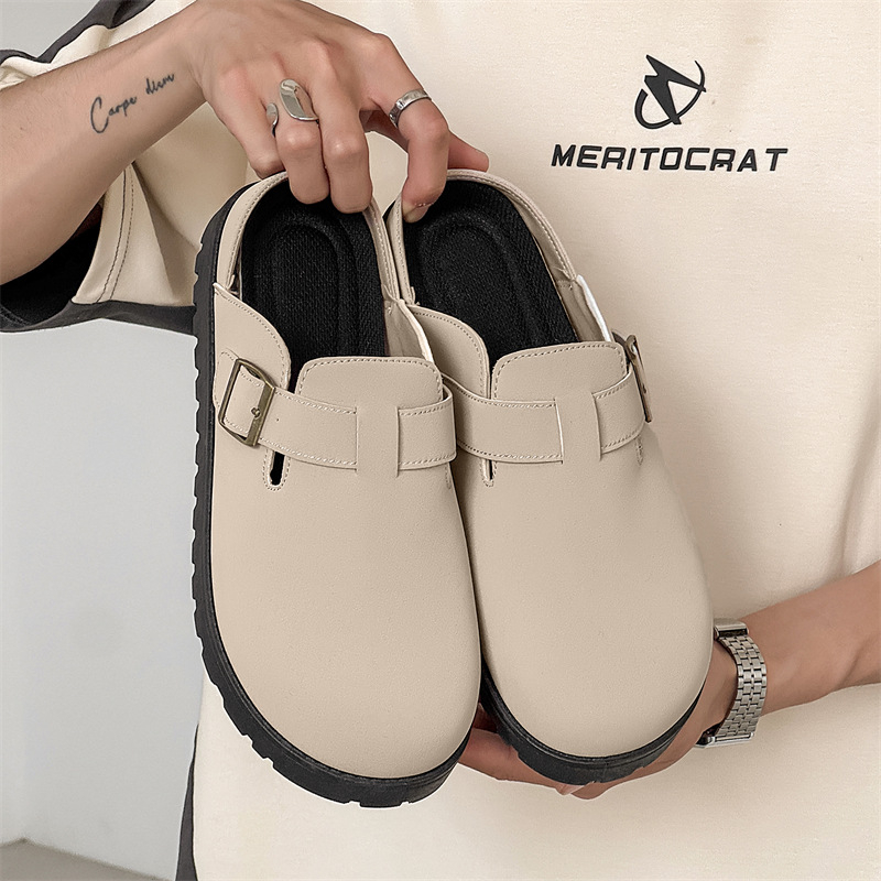 Muške Baotou Slip-on tenisice — Gornji dio od umjetne kože, đon PVC injekcijski oblikovan, reljefni završetak, model 2025 Z501, za muškarce 18–40 godina