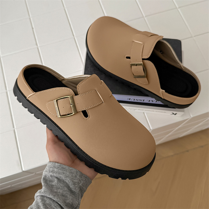 Muške Baotou Slip-on tenisice — Gornji dio od umjetne kože, đon PVC injekcijski oblikovan, reljefni završetak, model 2025 Z501, za muškarce 18–40 godina