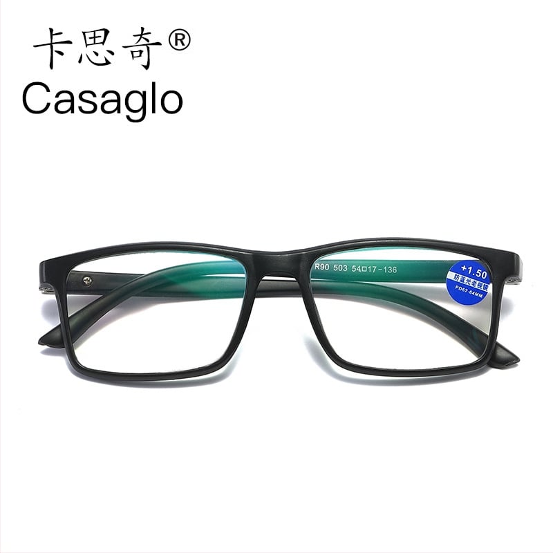 TR503 naočale za čitanje, leće od smole, dvostruka upotreba za daljinu i blizinu, zaštita od plavog svjetla, okvir TR90