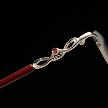 Presbiopijske naočale za čitanje, polu-okvir, metalni okvir, leće od smole, anti-plavo svjetlo