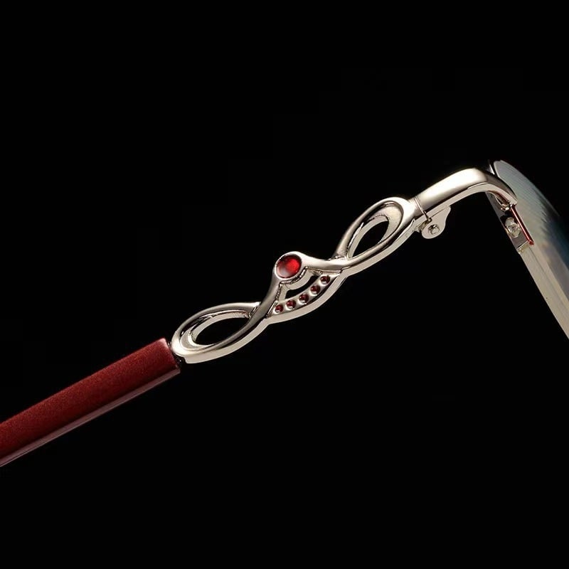 Presbiopijske naočale za čitanje, polu-okvir, metalni okvir, leće od smole, anti-plavo svjetlo