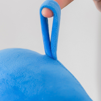 У-образна възглавница за врата за пътуване и офис, напълнена с PP памук, калъф Crystal Velvet, стил модерен минимализъм, У-образна форма, универсална употреба