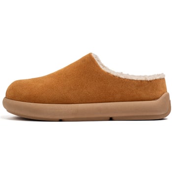 Muške papuče s flis podstavom za zimu, debele, Slip-On, PVC đon
