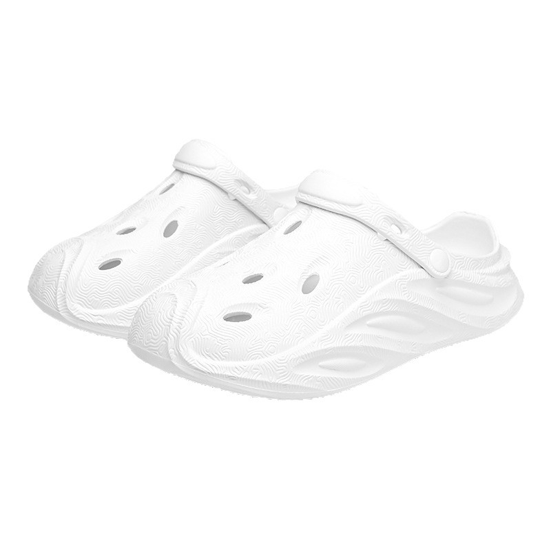 Muške perforirane sandale Slip-On, EVA gornji dio i potplat, okrugli vrh, otporne na habanje, za sve sezone