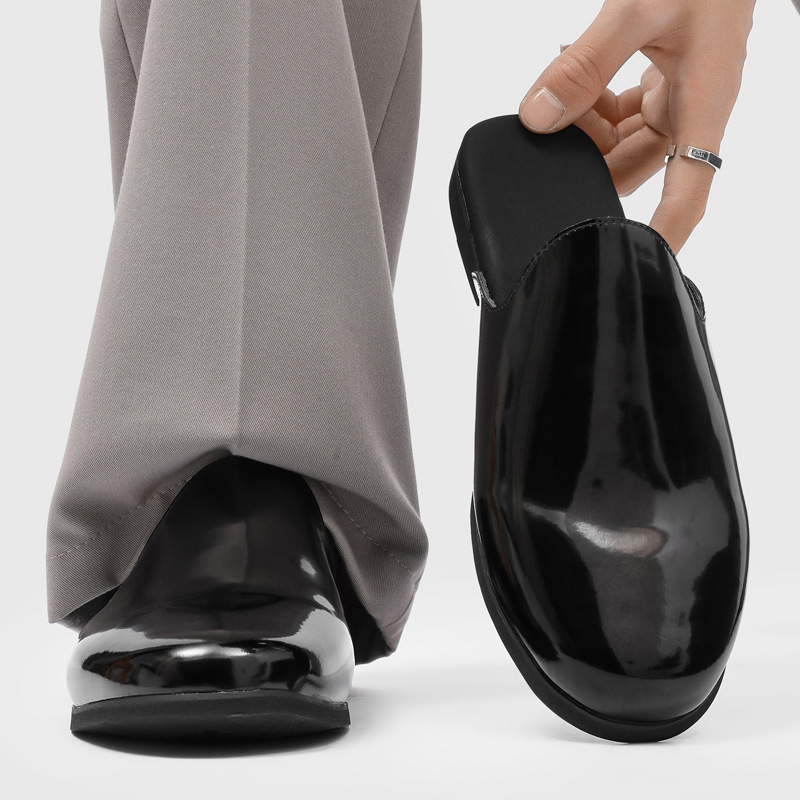 Muške Slip-On mokasine s zatvorenim prstom – Casual, lagane, ravna gumena potplat, super fleksibilna gornja strana 25534-H