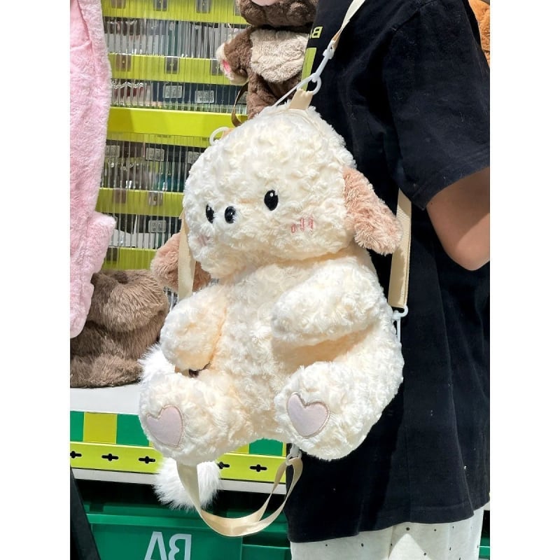 Γούνινο σακίδιο με σχέδιο Μπέρνσκι Μάουντεν Ντόγκ· υπερ-μαλακό· γέμισμα: plush· για ηλικίες 14+