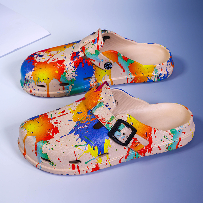 Muške sandale Camouflage Pack-Toe – EVA gornji dio i đon, injekcijski oblikovan đon, slip-on, casual stil