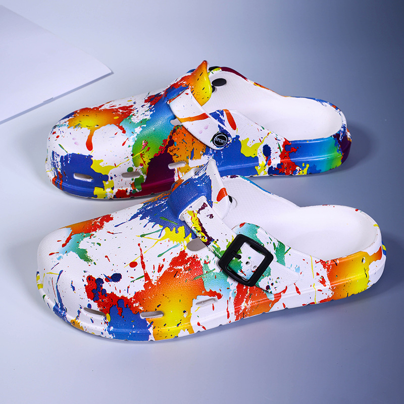 Muške sandale Camouflage Pack-Toe – EVA gornji dio i đon, injekcijski oblikovan đon, slip-on, casual stil