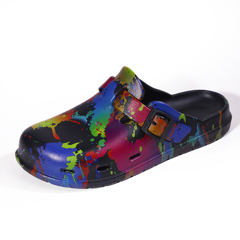 Muške sandale Camouflage Pack-Toe – EVA gornji dio i đon, injekcijski oblikovan đon, slip-on, casual stil