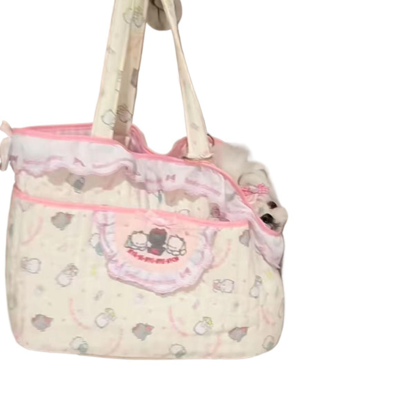 Lagana torbica za kućne ljubimce u korejskom stilu, preko ramena i crossbody, za pse i mačke