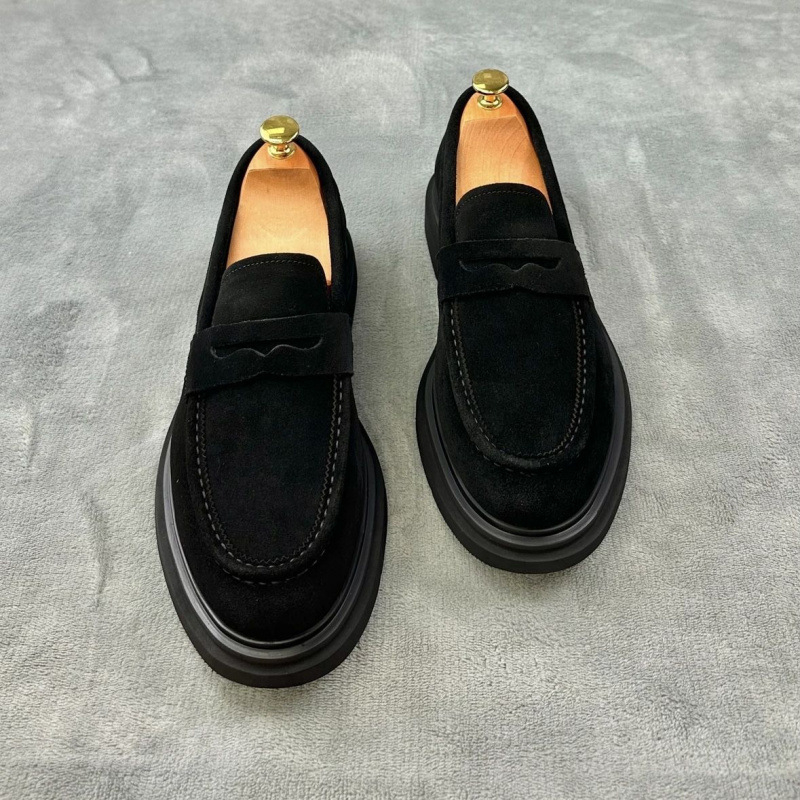 Muški slip-on loafer s višestrukim gornjim dijelom, prozračni, antislip potplata, latex ulošak, kompozitna potplata