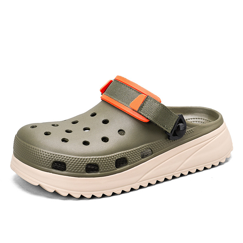 Crocs muške casual sandale s EVA gornjim dijelom i EVA đonom, kopčanje remenom, injekcijski oblikovane