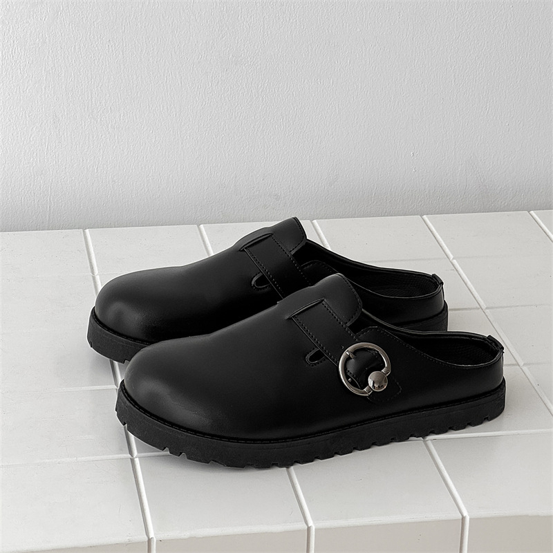 Muške Baotou Slip-On tenisice, gornji dio od umjetne kože, PVC potplat, injekcijski oblikovan potplat, reljefni završetak, 2025