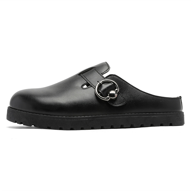 Muške Baotou Slip-On tenisice, gornji dio od umjetne kože, PVC potplat, injekcijski oblikovan potplat, reljefni završetak, 2025