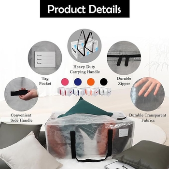 Geantă pentru mutări, grosime dublă, Inovance, destinată ambalării