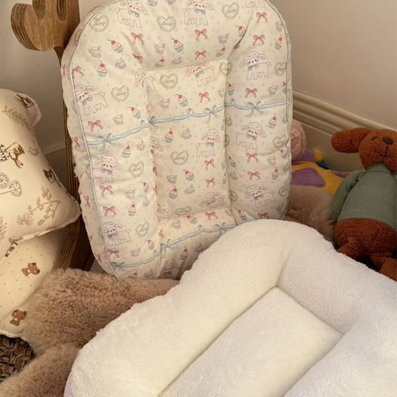 Διπλής όψεως υπόστρωμα για σκύλους από βελούδινο ύφασμα